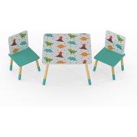 Kidsaw Dino Pattern Table & Chairs
