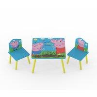 KUDL HOME Peppa Pig Table & Chairs