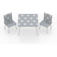 Kidsaw Star Table & Chairs Grey