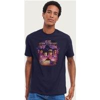 Stranger Things Men's We Are Nerds & Freaks D& D Montage T-Shirt in Navy | Size: XL