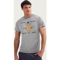 Yellowstone Men's For The Brand Protect The Land T-Shirt in Mid Grey | Size: 2XL