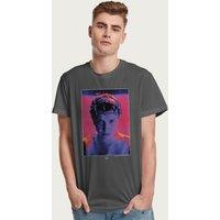 Stranger Things Men's Eleven 011 Electrodes T-Shirt in Charcoal | Size: Medium