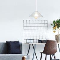 ValueLights Silver Ceiling Pendant Shade