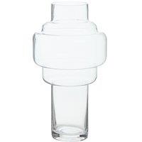 Orsina Cayden Large Glass Vase in Clear