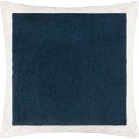 Yard Auden Matte Velvet Cushion in Indigo | Size: 50 cm x 50 cm