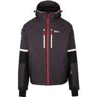 Trespass Men's Mackle DLX Ski Jacket in Dark Grey | Size: XL