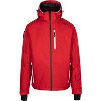 Trespass Men's Graham DLX Ski Jacket in Red | Size: Medium
