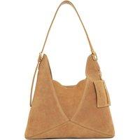 'Dearest' Suede Shoulder Bag