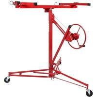 11ft Drywall Lifter with Rolling Casters Panel Hoist