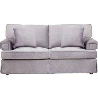 Orsina Ralph Two Seat Velvet Sofa in Grey