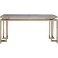 Orsina Stylish Console Table, Ample Storage Console Table For Livingroom, Durable Hallway Table For Balcony in Gold