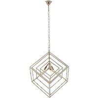 Orsina Kamara Multi Box Design Chandelier in Silver