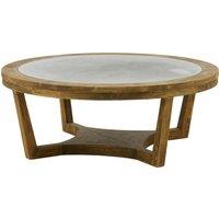 Orsina Elegant Coffee Table, Versatile Coffee Table For Livingroom, Functional Outdoor Coffee Table With Storage in Natural