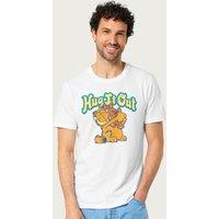 Garfield Men's Hug It Out Pooky T-Shirt in White | Size: XL