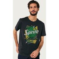 Sprite Men's 90s Bottlecap Obey Your Thirst T-Shirt in Black | Size: 2XL