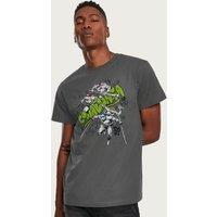 Teenage Mutant Ninja Turtles Men's Cowabunga Sketch T-Shirt in Charcoal | Size: Large