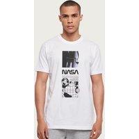 NASA Men's Spacewalking Astronaut T-Shirt in White | Size: Medium