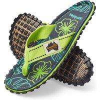 Gumbies Men's Islander Flip-Flops in Bright Green | Size: 9