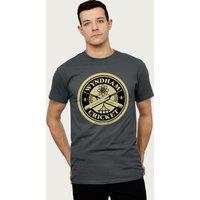 Atomfall Men's Wyndham Cricket T-Shirt in Charcoal | Size: XL