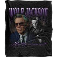 Warner Brothers Beetlejuice 2 50x60 Wolf Silky Touch Super Soft Throw Blanket in White