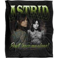 Warner Brothers Beetlejuice 2 50x60 Astrid Homage Silky Touch Super Soft Throw Blanket in White