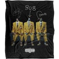 Warner Brothers Beetlejuice 50x60 Shrinker Group Silky Touch Super Soft Throw Blanket in White