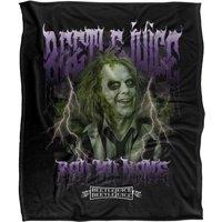 Warner Brothers Beetlejuice 2 50x60 Band Silky Touch Super Soft Throw Blanket in White