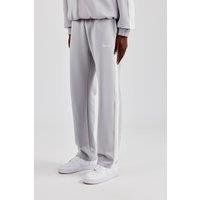 Contrast Panel Track Pant - Grey