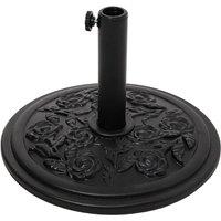 25kg Heavy Duty Round Flower Pattern Umbrella Base