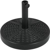 25kg Heavy Duty Weave Pattern Round Umbrella Base
