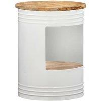 Berkfield Home Coffee Table 43x55 cm Solid Mango Wood in Brown
