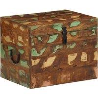 Reclaimed Storage Box Solid Wood
