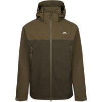 Trespass Men's Fahamore Waterproof Jacket in Khaki | Size: Large