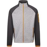 Trespass Men's AT300 Foxearth Full Zip Fleece Jacket in Grey | Size: XL