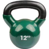 Fitness Mad 12kg Kettlebell Green