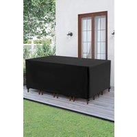 320cm W x 320cm D x 81cm H Outdoor Waterproof Sun Protection Furniture Cover for Sofas and Chairs