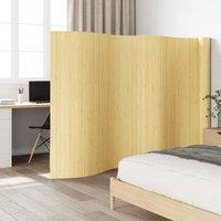 Berkfield Home Room Divider Light Natural 165x800 cm Bamboo in Beige
