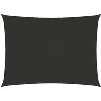 Sunshade Sail Oxford Fabric Rectangular 2.5x4 m Anthracite