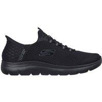 Skechers Men's Summits Slip In Lace Trainers Black | Size: 11