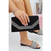 Love Lemonade Women's Crystal Royalty Bag in Black