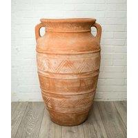 Primrose Terracotta Athenian Amphora Vase Shape Decorative Garden Planter 100cm