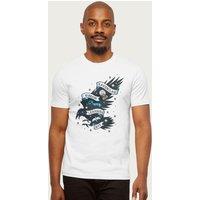 Harry Potter Men's Eagle Of Ravenclaw Wisdom Learning Wit T-Shirt in White | Size: Small
