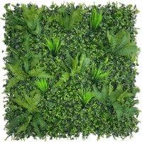 AKA Artificial Living Wall Panels Green Plant Flower Foliage 1m x 1m | Size: 100 cm x 100 cm