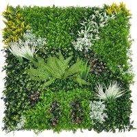 AKA Artificial Living Wall Panels Green Plant Flower Foliage 1m x 1m | Size: 100 cm x 100 cm