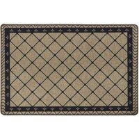 Elegance Range Indoor Machine Washable Doormat 50 x 75 cm Diamond