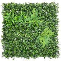AKA Artificial Living Wall Panels Green Plant Flower Foliage 1m x 1m | Size: 100 cm x 100 cm