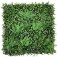 AKA Artificial Living Wall Panels Green Plant Flower Foliage 1m x 1m | Size: 100 cm x 100 cm
