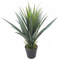 Leaf 60cm Artificial Agave Succulent Yukka Style Green Plant