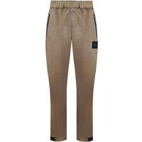 Weekend Offender Men's Espinosa Stretch Waist Brown Track Pants | Size: Medium