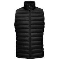 SOL'S Men's Wilson Lightweight Padded Bodywarmer in Black | Size: 2XL